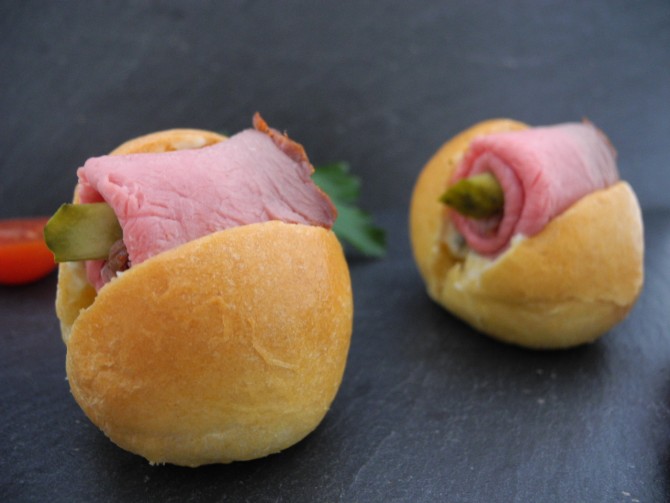 Mini Brioche Roastbeef
