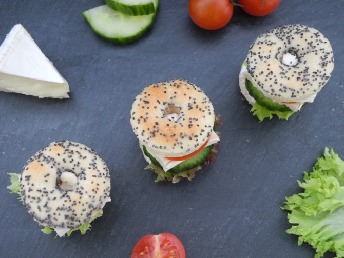 Mini Bagel Brie