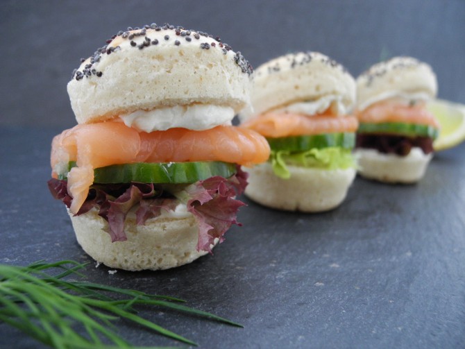 Mini Bagel Lachs